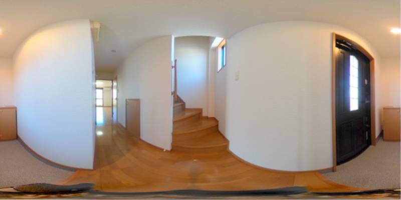 パノラマ画像玄関