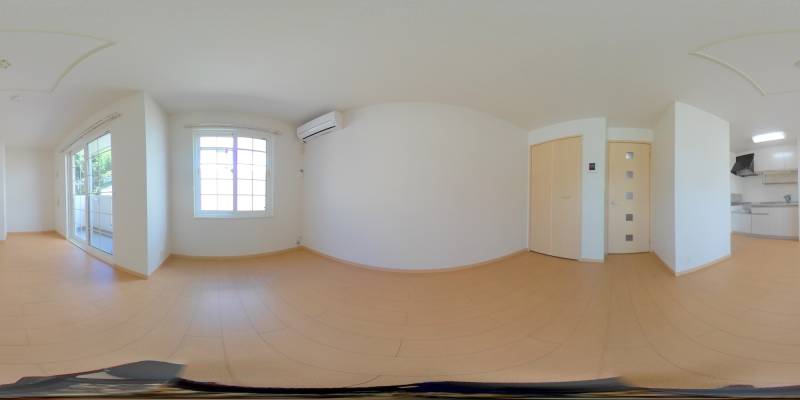 パノラマ画像リビング