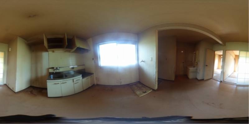 パノラマ画像リビング