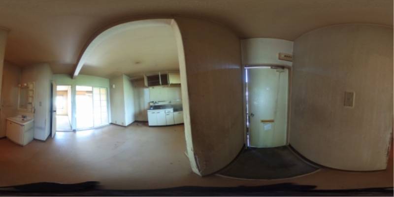 パノラマ画像玄関