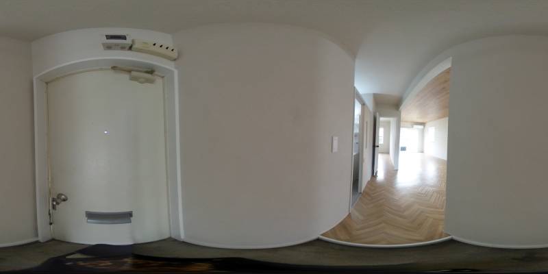 パノラマ画像玄関