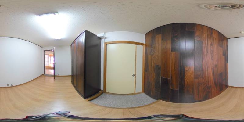 パノラマ画像玄関