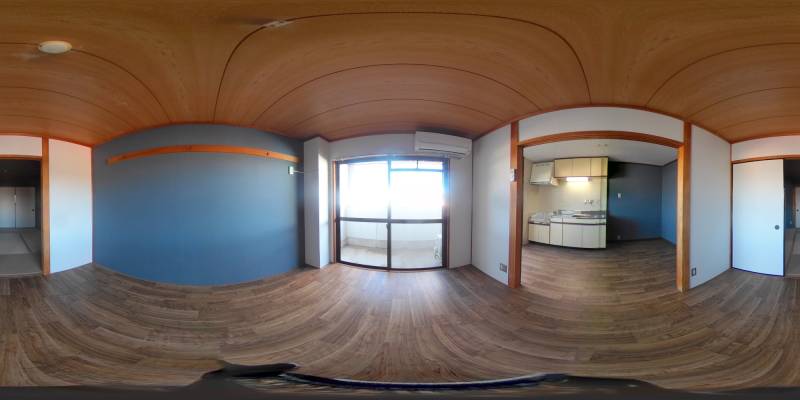 パノラマ画像リビング