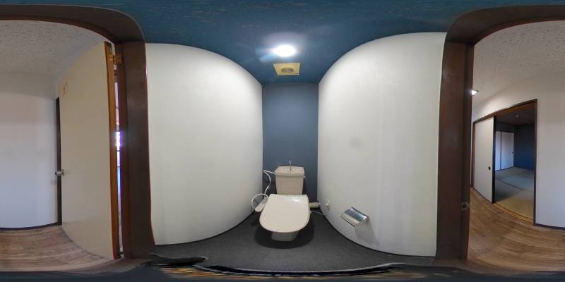 パノラマ画像トイレ