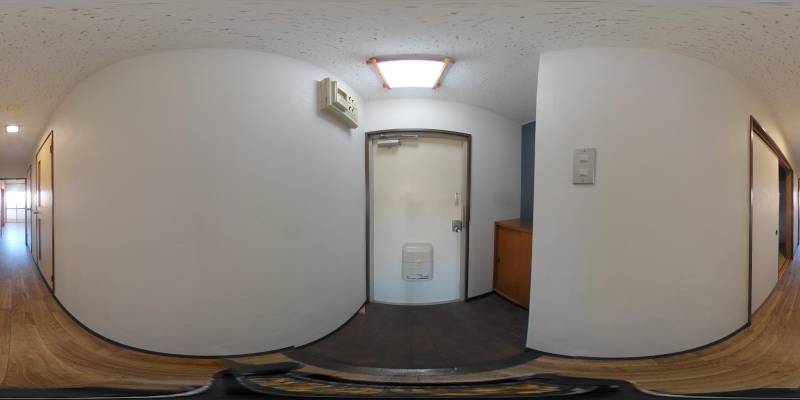 パノラマ画像玄関