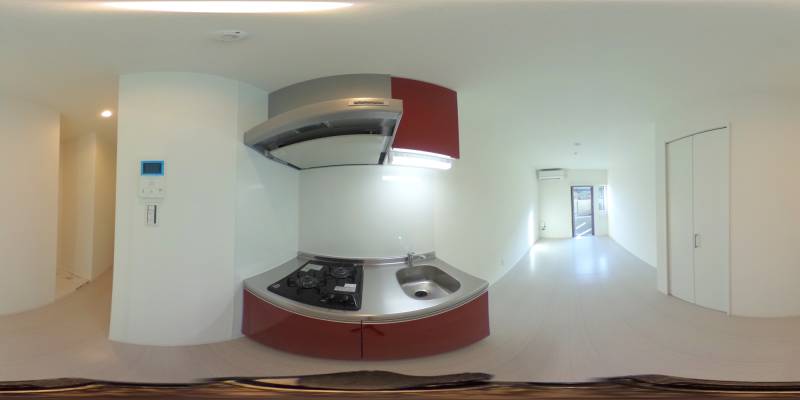 パノラマ画像キッチン