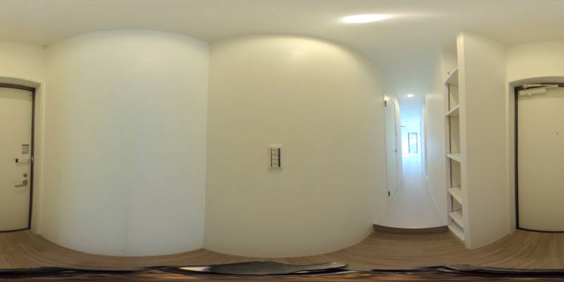 パノラマ画像玄関