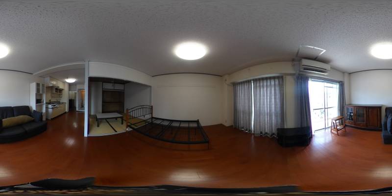 パノラマ画像リビング