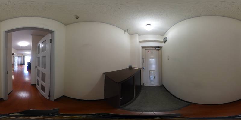 パノラマ画像玄関