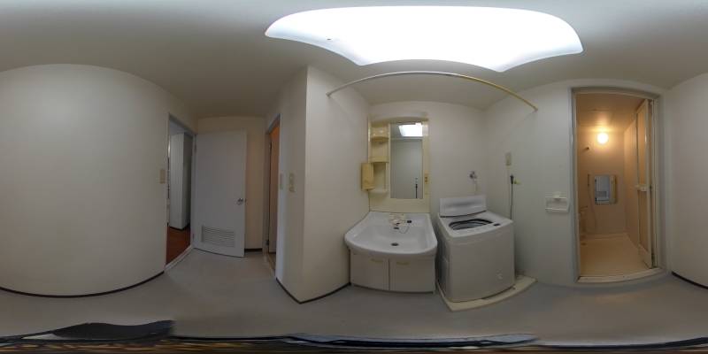 パノラマ画像洗面所