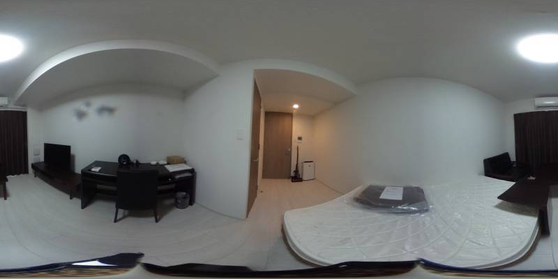 パノラマ画像洋室