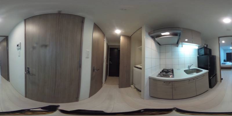 パノラマ画像キッチン