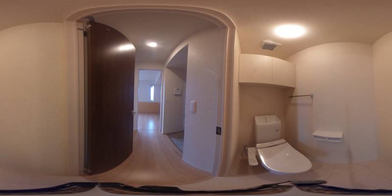 パノラマ画像トイレ