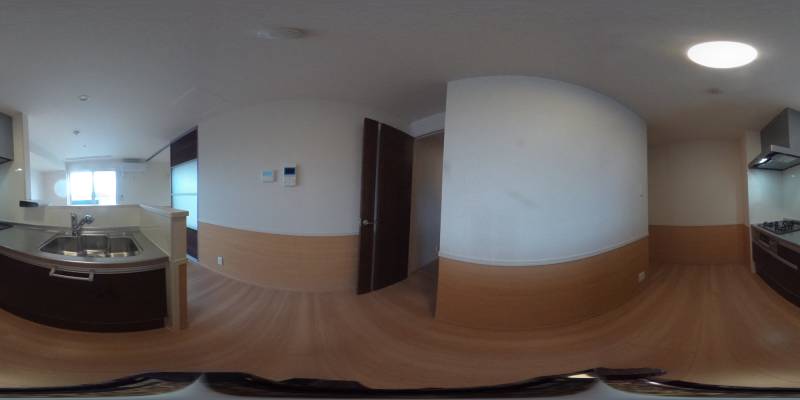 パノラマ画像キッチン
