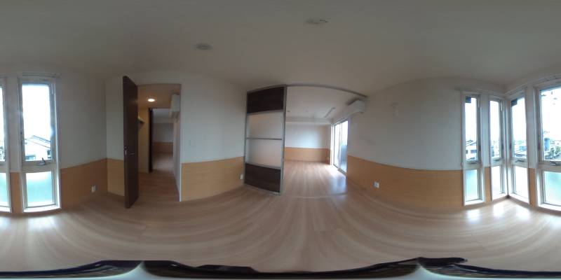 パノラマ画像洋室