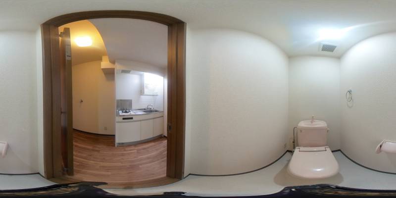 パノラマ画像トイレ