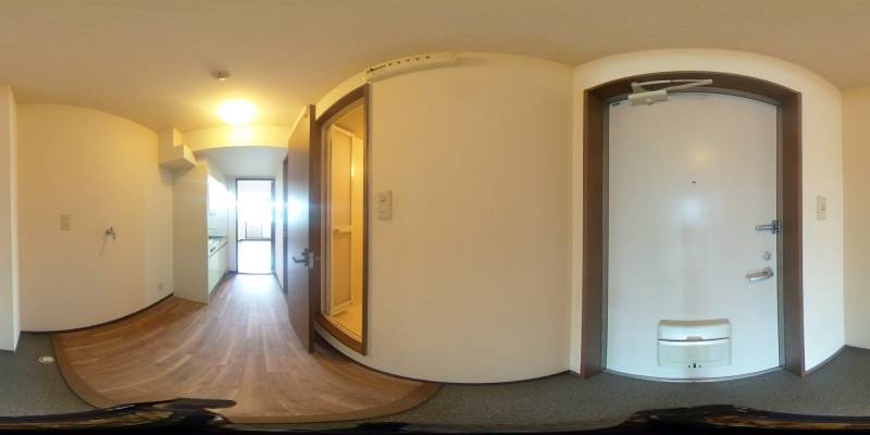 パノラマ画像玄関