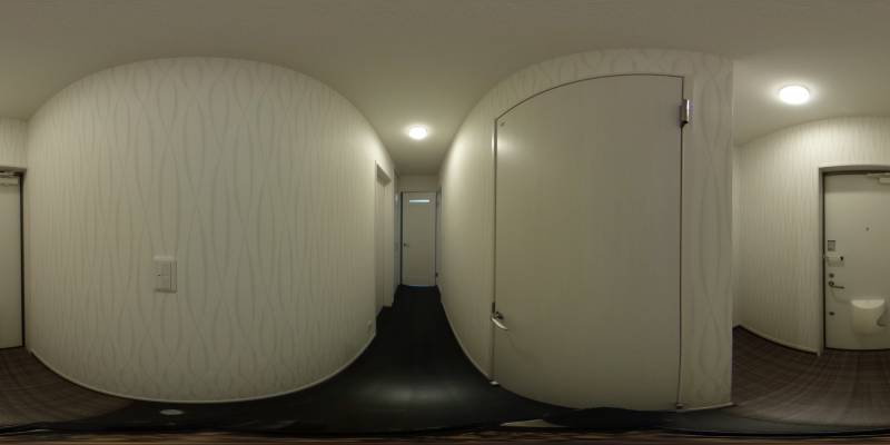 パノラマ画像玄関