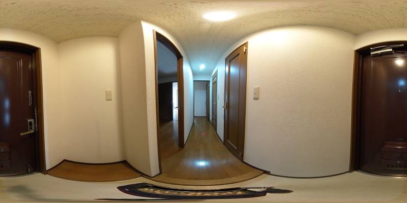 パノラマ画像玄関