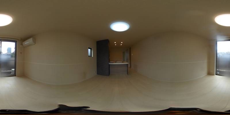 パノラマ画像リビング