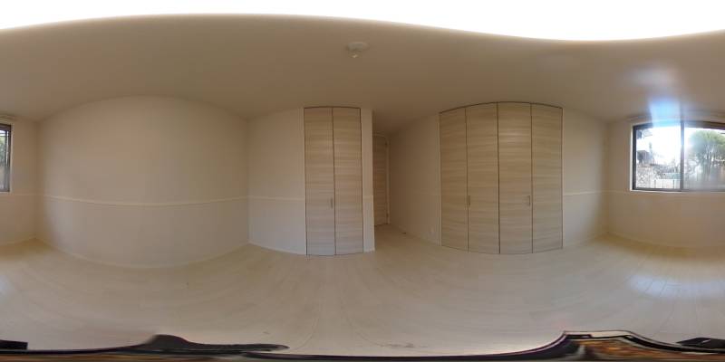 パノラマ画像洋室