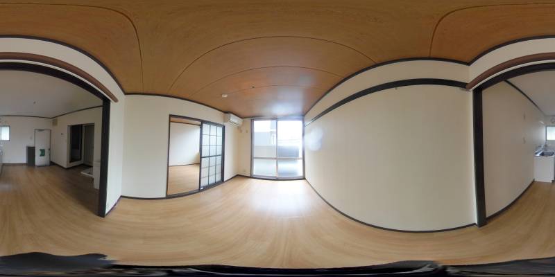 パノラマ画像リビング