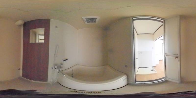 パノラマ画像バスルーム