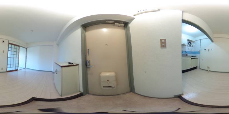 パノラマ画像玄関