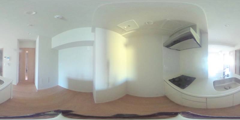 パノラマ画像キッチン