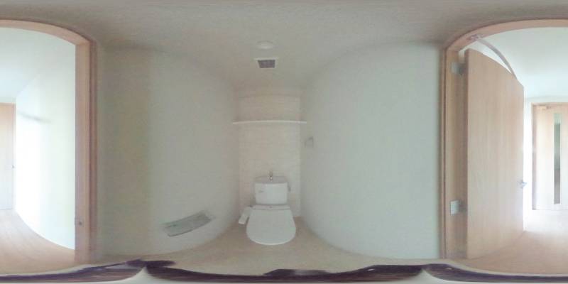パノラマ画像トイレ
