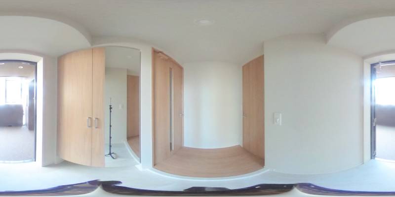 パノラマ画像玄関