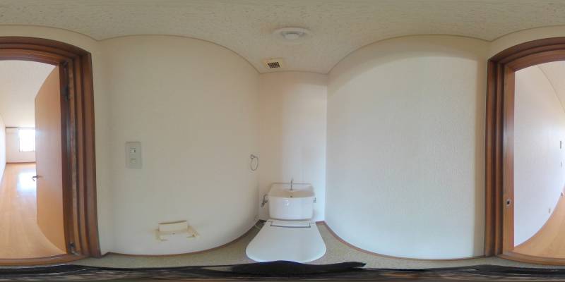 パノラマ画像トイレ