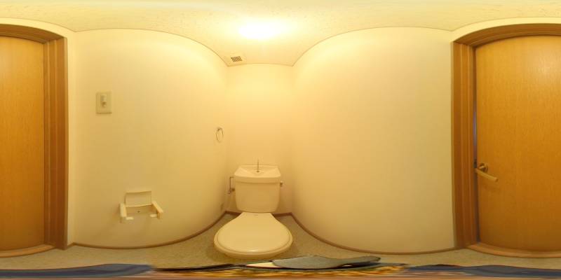 パノラマ画像トイレ