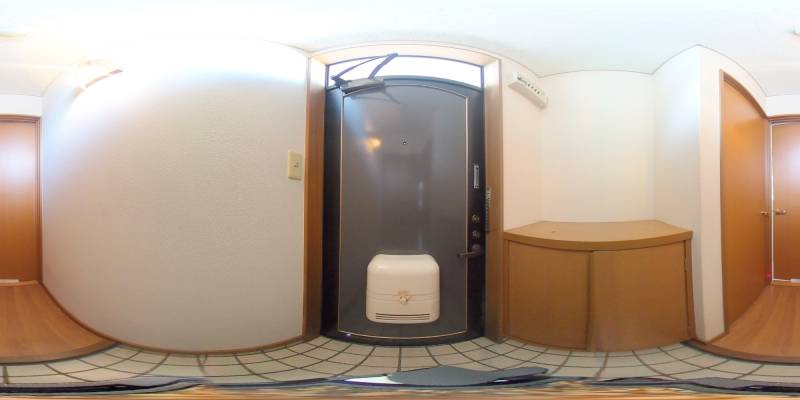 パノラマ画像玄関