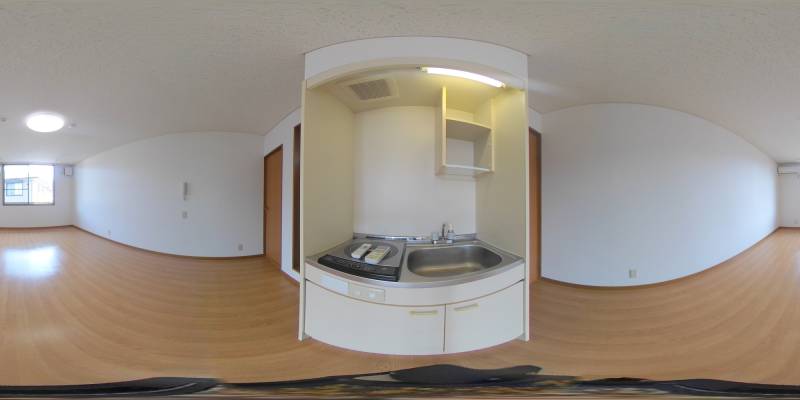 パノラマ画像キッチン