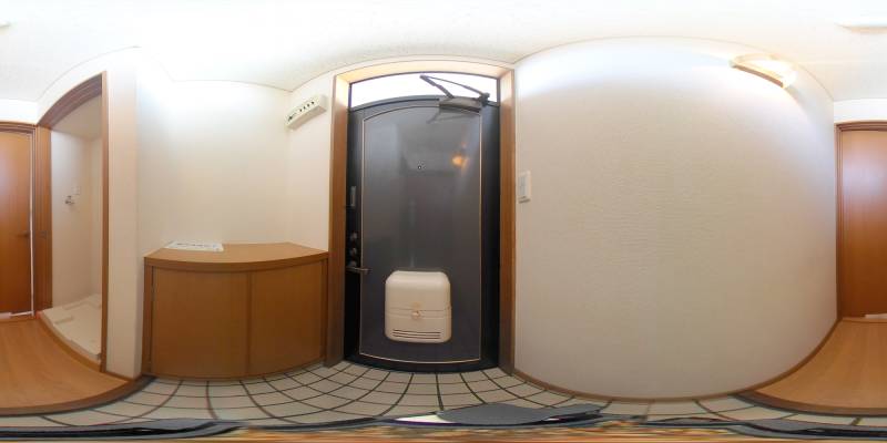 パノラマ画像玄関