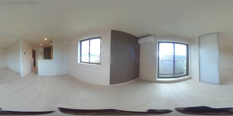 パノラマ画像リビング