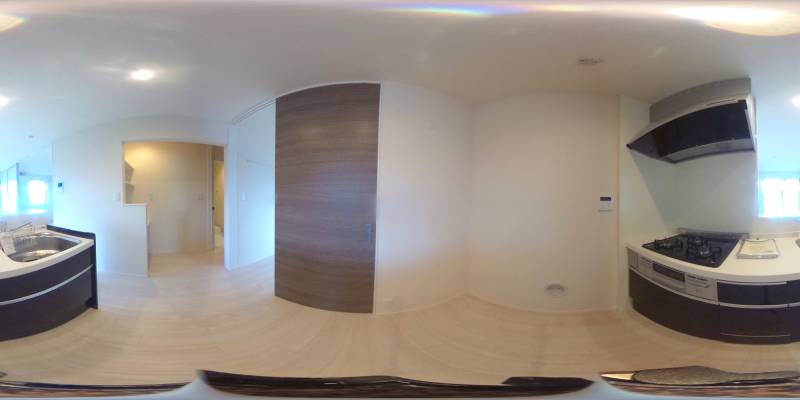 パノラマ画像キッチン