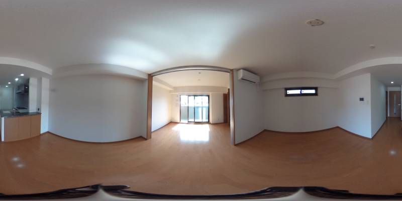 パノラマ画像洋室