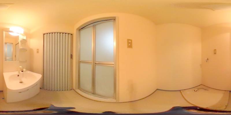 パノラマ画像洗面所