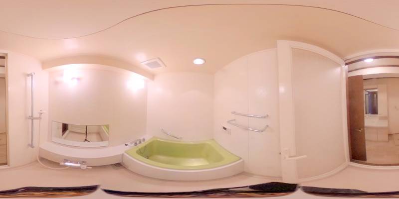 パノラマ画像バスルーム