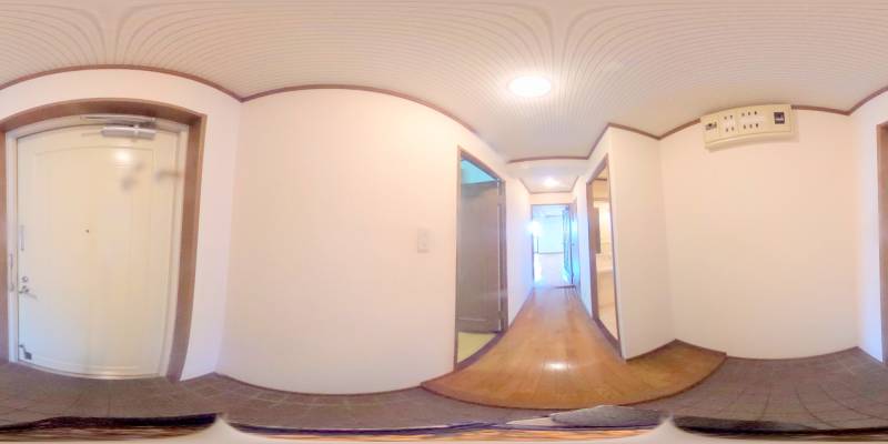 パノラマ画像玄関