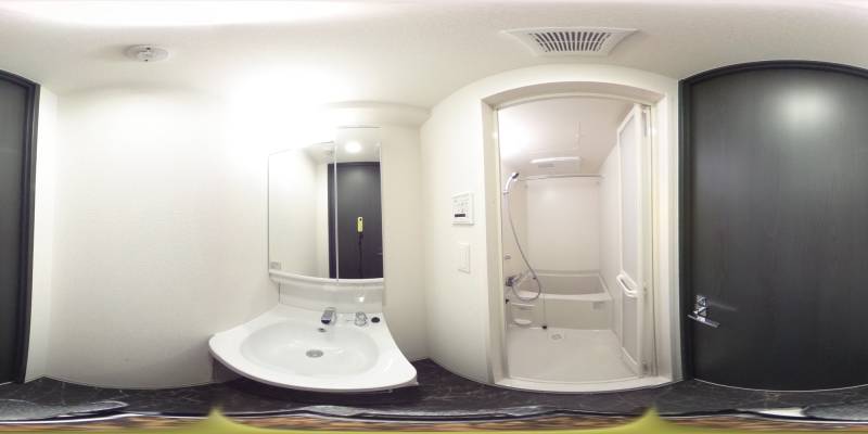 パノラマ画像洗面所