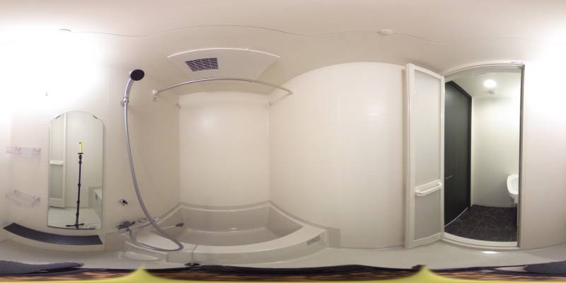 パノラマ画像バスルーム