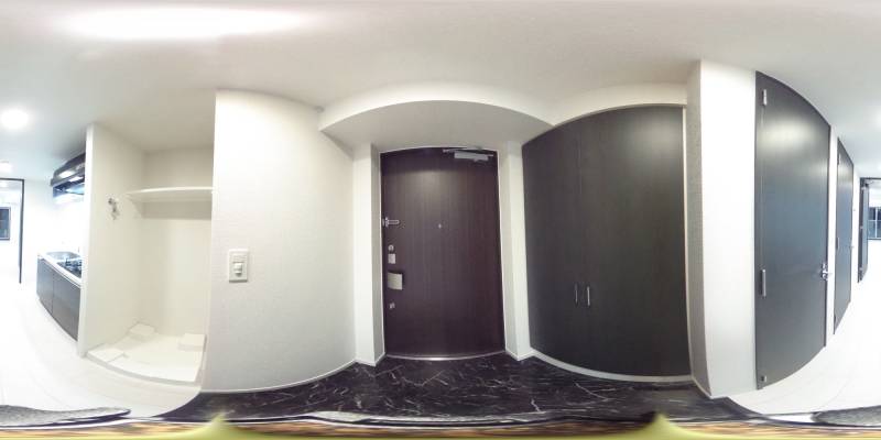 パノラマ画像玄関