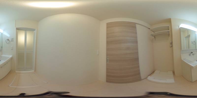 パノラマ画像洗面所