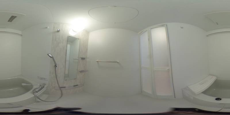 パノラマ画像バスルーム
