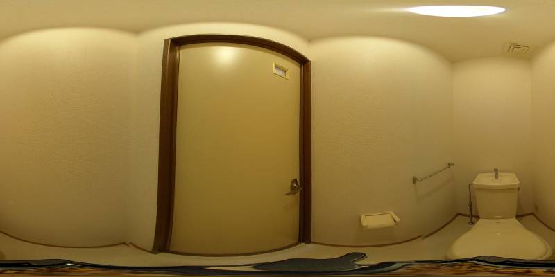 パノラマ画像トイレ