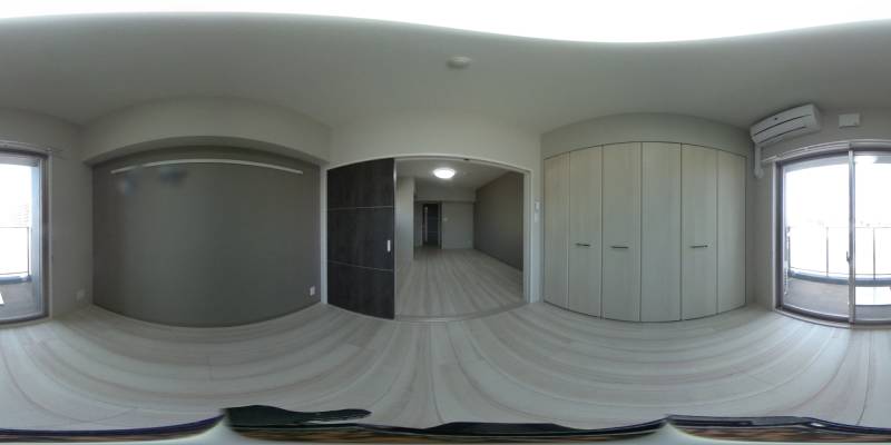 パノラマ画像洋室