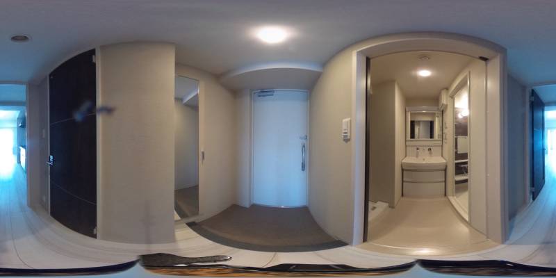 パノラマ画像玄関